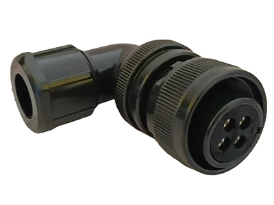 Power Connector 18-10 4 Pin, L Type, Female